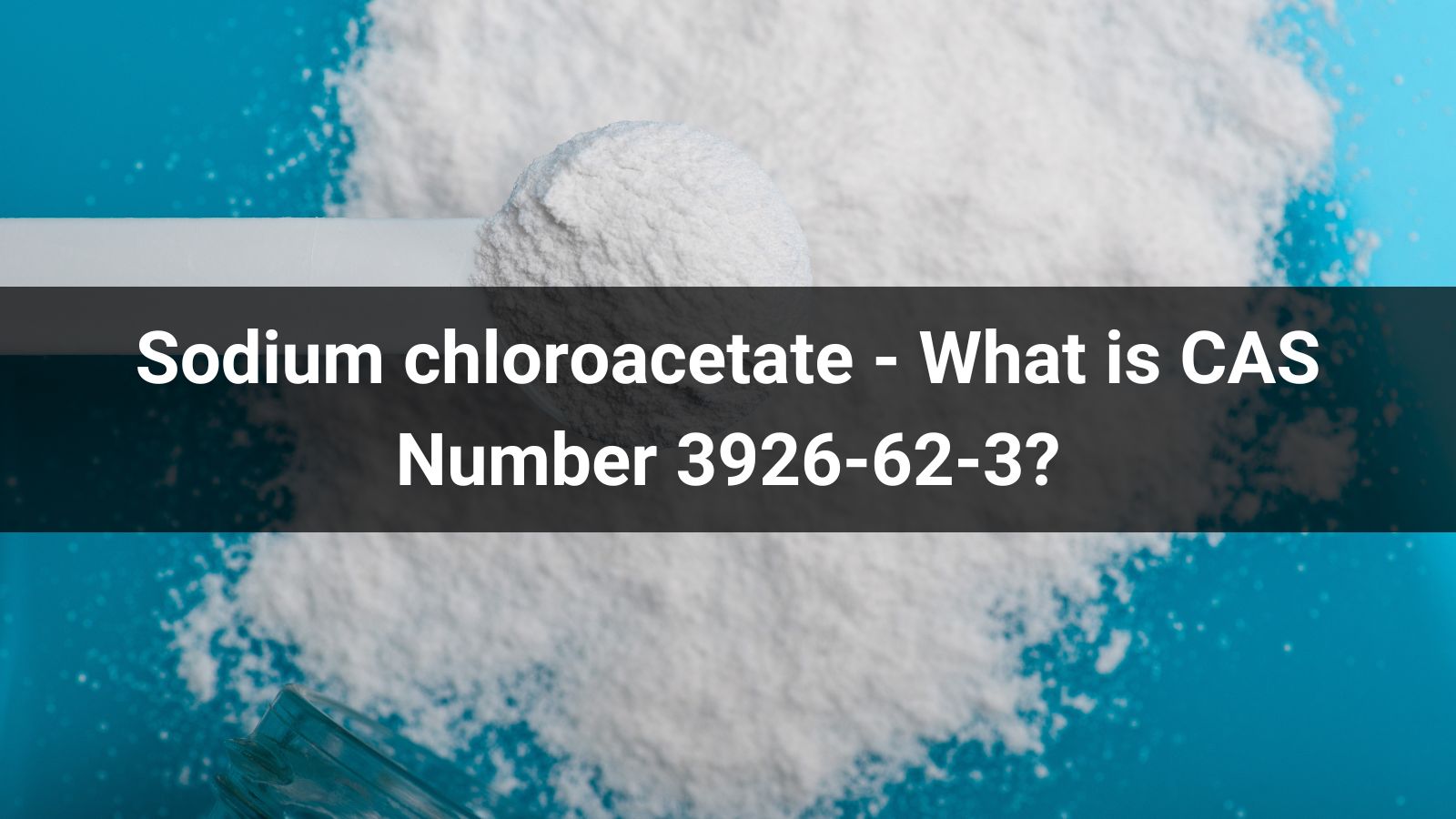 Sodium chloroacetate:What is CAS Number 3926-62-3?